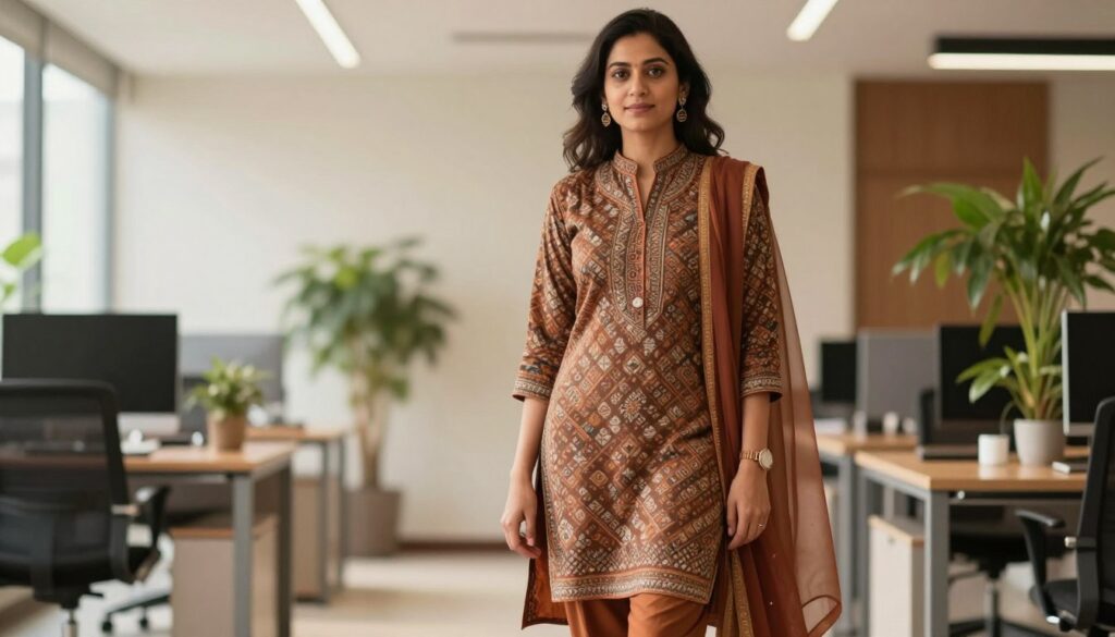 ethnic wear for office